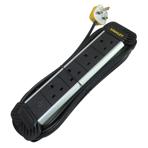 4 Gang Power-Bar 4x13A 4m Cable Management image