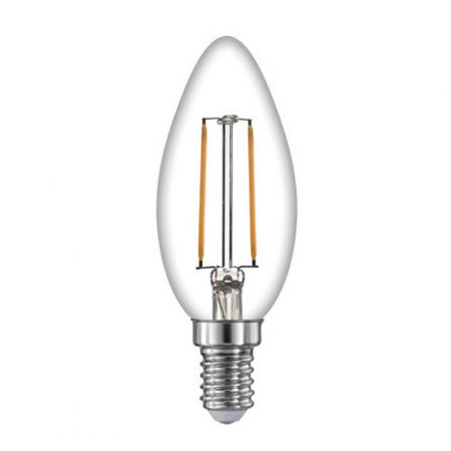 TimeLED LED Candle Filament 4W Dimmable Bulb E14 WW image