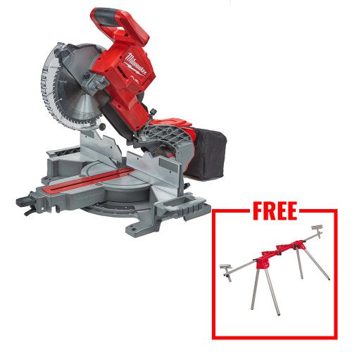 Milwaukee M18 FMS254-0 18V FUEL Brushless 254mm Sliding Mitre Saw - Body image