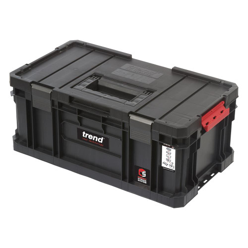 Trend MS/C/200 Modular Storage Compact 200mm Toolbox with Dividers image