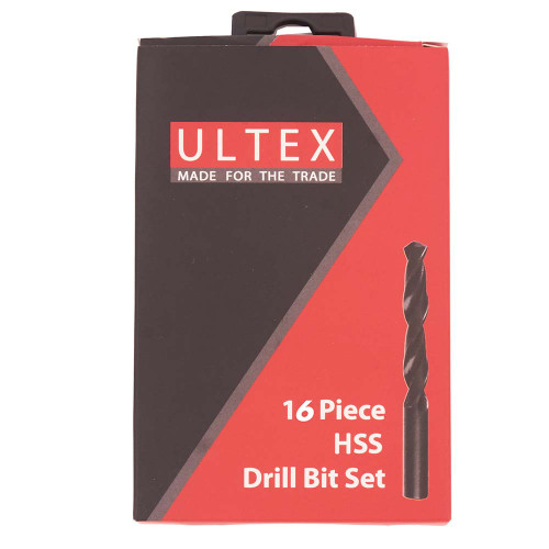Ultex 16 Piece HSS Drill Bit Set image
