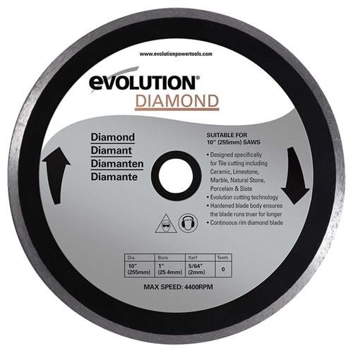 Evolution RAGEBLADE255DIAMIOND Evolution 255mm Diamond Blade