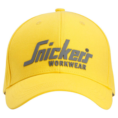 Snickers Logo Cap Yellow One Size image