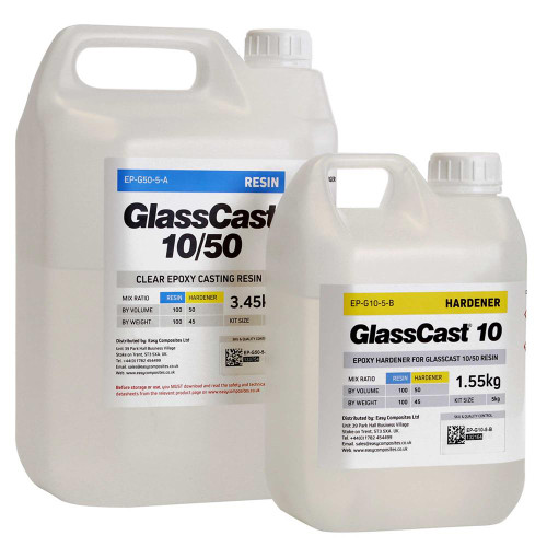 Glass Cast 10 Clear Epoxy Casting Resin - 5kg image