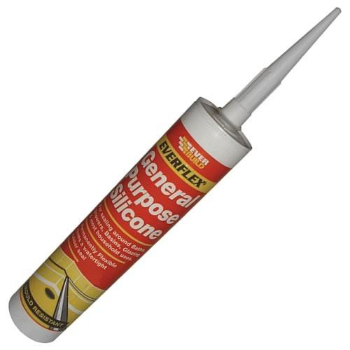 Everbuild General Purpose Silicone Sealant (C3) Brown