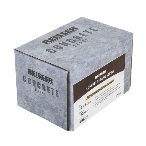 Reisser 7.5 x 82mm Concrete Frame Screws - Box of 100 image
