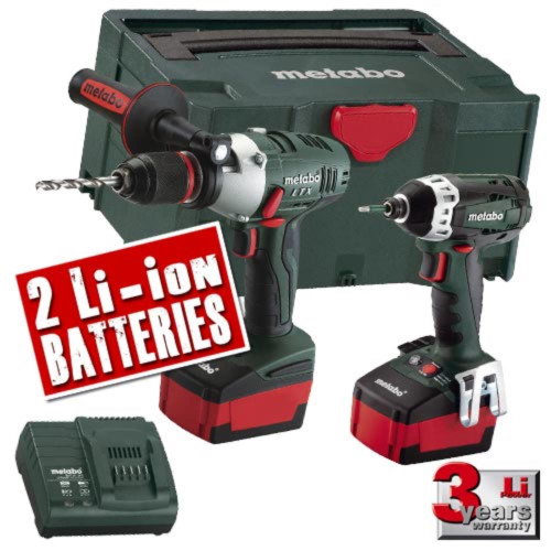 Metabo 18v Twinpack (2 x 5.2Ah Batteries) image