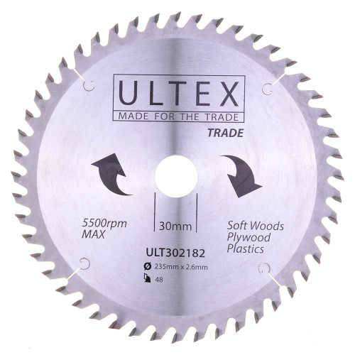 Ultex 235mm 48 Tooth TCT Trade Blade image