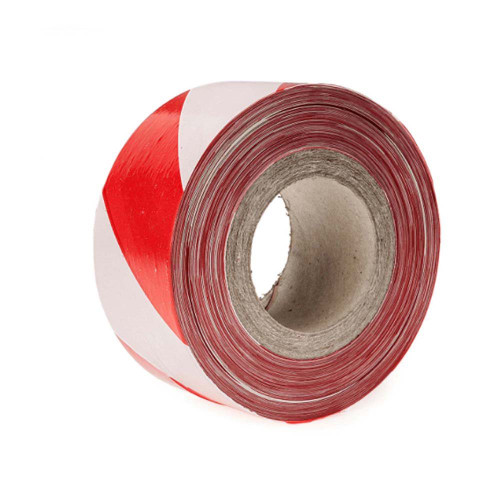 Ultratape 70mm x 500m Professional Red & White Barrier Tape image