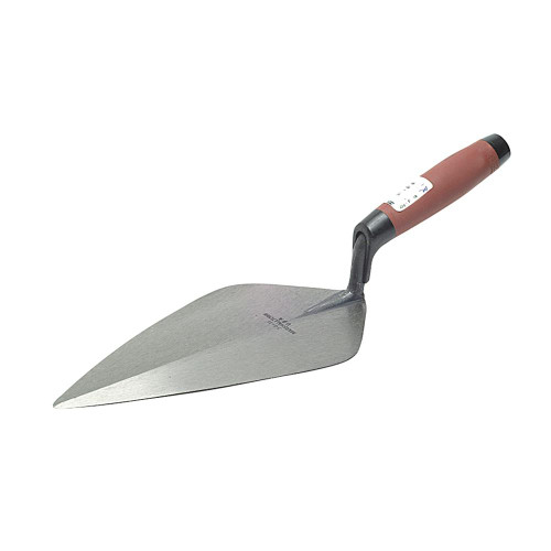 Marshalltown Philadelphia Pattern Brick Trowel 10'' - Leather Handle