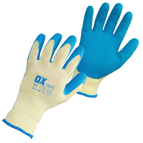 OX Pro Latex Grip Gloves Size 10/XL image