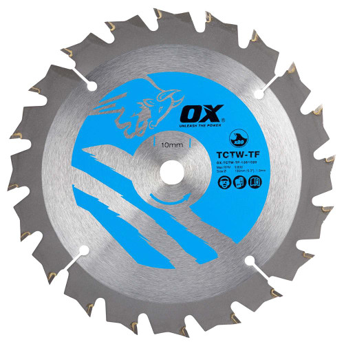 Ox Wood Saw Blade Thin Kerf 136mm x 10mm x 20T image