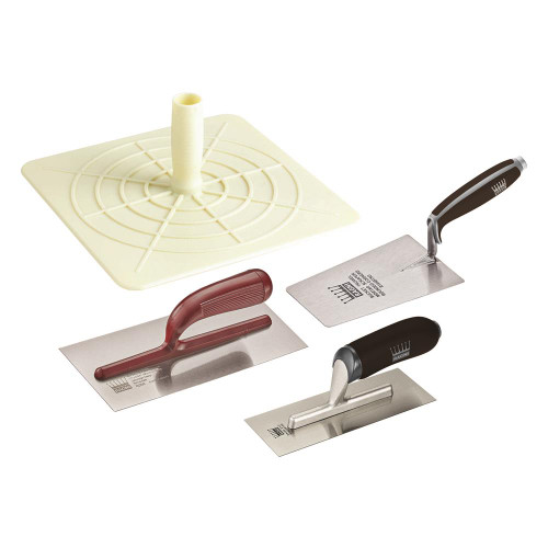 Ragni Plastering Trowel Kit with Plastic Hawk image