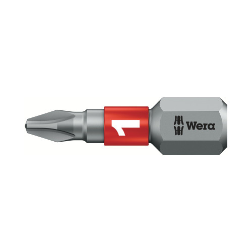 Wera PH1 25mm Extra Tough Screwdriver Bit - Pack of 10 image