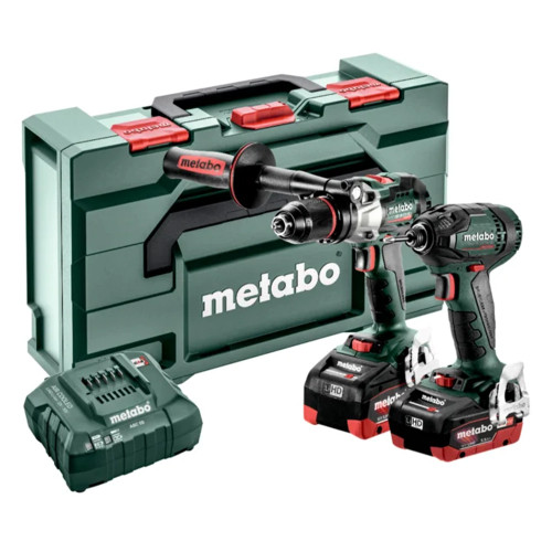 Metabo 2 Piece 18V Brushless Power Tool Kit, 1x 5.5Ah Battery, Charger & Case image