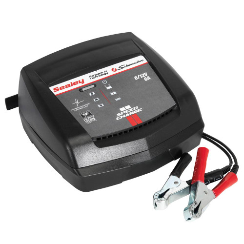 Sealey SCI6S Schumacher Intelligent Speed Charge Battery Charger 6Amp 6/12V