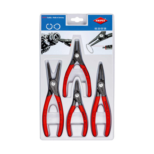 Knipex 4 Piece Precision Circlip Pliers Set image