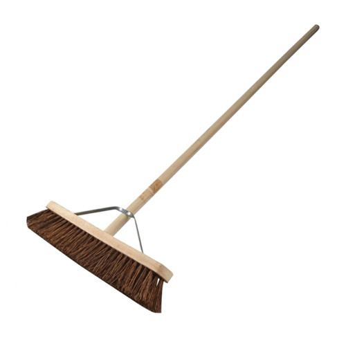 Faithfull Stiff Bassine Broom 45cm (18in) + Handle & Stay