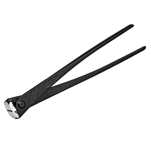 Knipex High Leverage Concreter's Nippers Black Atramentized 250mm (10in) image