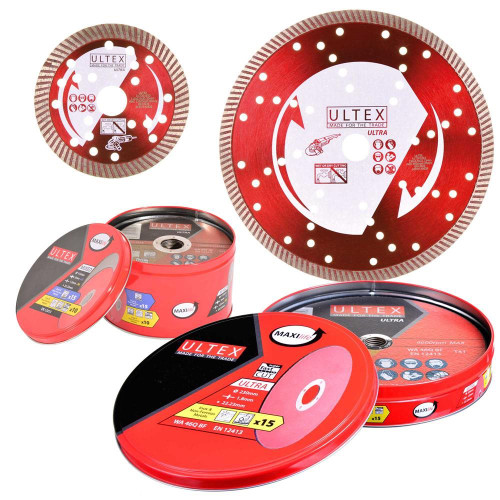 Ultex MIXED 115mm (4 1/2'') & 230mm (9'')  Grinder Pack image