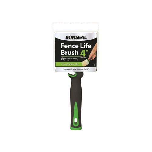 Ronseal Soft Grip Fence Life Brush 100 x 40mm image