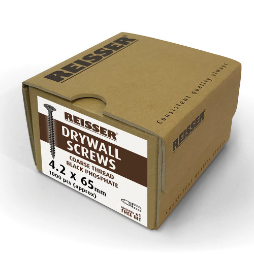 Reisser 4.2 x 65mm Drywall Screws - Box of 500 image