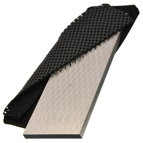 8'' x 3'' Double Sided Diamond Sharpening Stone - Fine/Extra Fine image