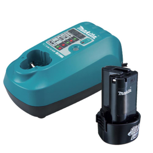 Makita DC10WA Battery Charger Li-ion 7.2v - 10.8v & 10.8v Battery Pack image