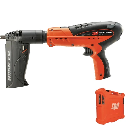 Spit P370 C60 Powder Actuated Straight Concrete Nail Gun with Case image
