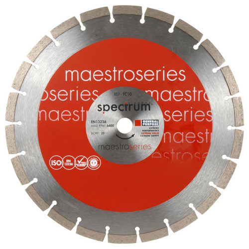 Spectrum Maestro TC10 General Purpose Diamond Blade 230mm