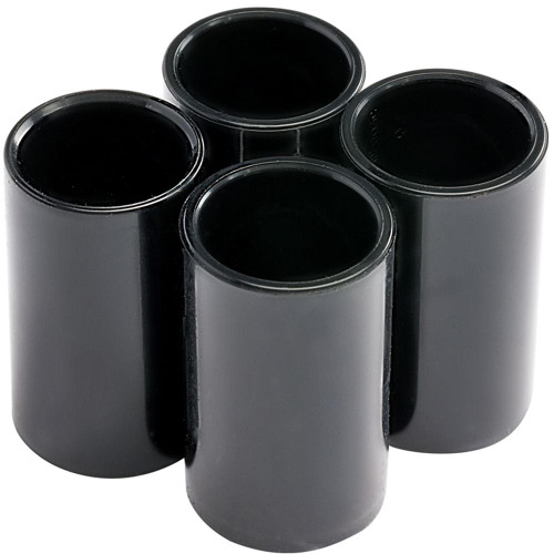 Tower Straight Conduit Coupler 20mm Black Pack of 4 CP10 image