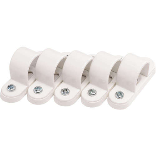 Tower Spacer Bar Saddles 20mm White - Pack of 5 CP8 image