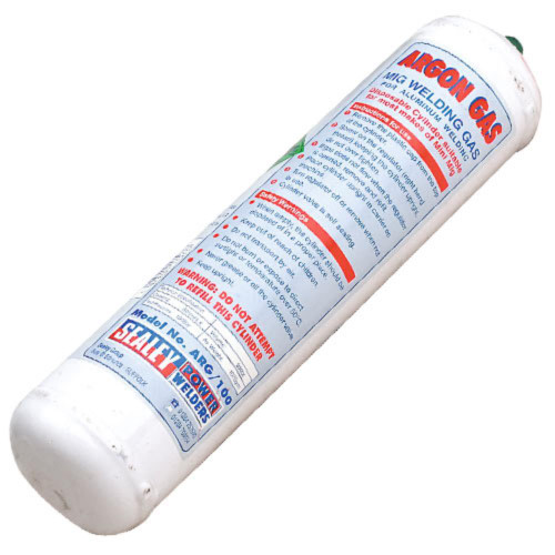 Sealey MIG/ARG/100 Gas Cylinder Disposable Argon 60ltr image Sealey MIG/ARG/100 Gas Cylinder Disposable Argon 60ltr image
