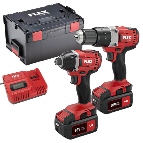 Flex 18v Cordless 2 Piece Kit