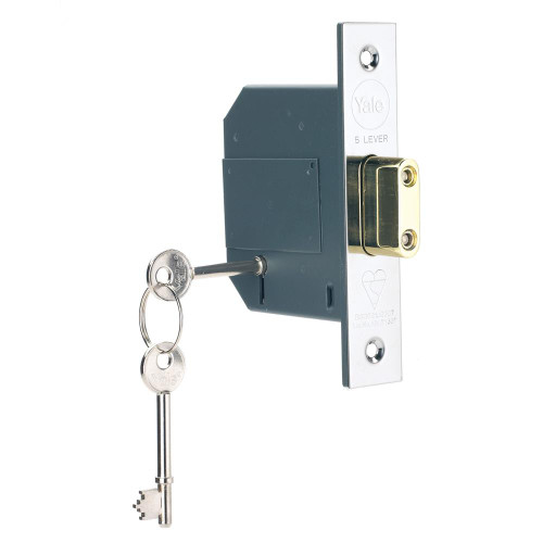 Yale M562 BS3621 2007 Deadlock 2.5'' - Chrome image