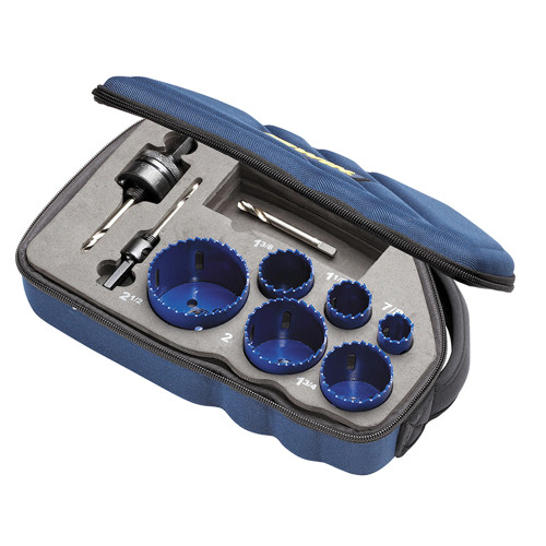 Irwin 9 Piece Holesaw Set image