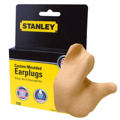 Stanley Custom Moulded Earplugs SNR 23dB image
