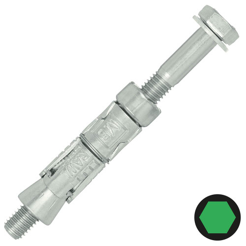 Rawlplug M10 x 10mm Shield Anchor Bolt - Pack of 5