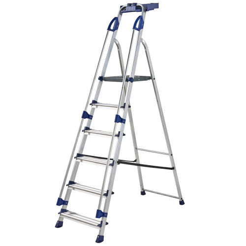 Werner 705 series Workstation Stepladders - 6 Tread image