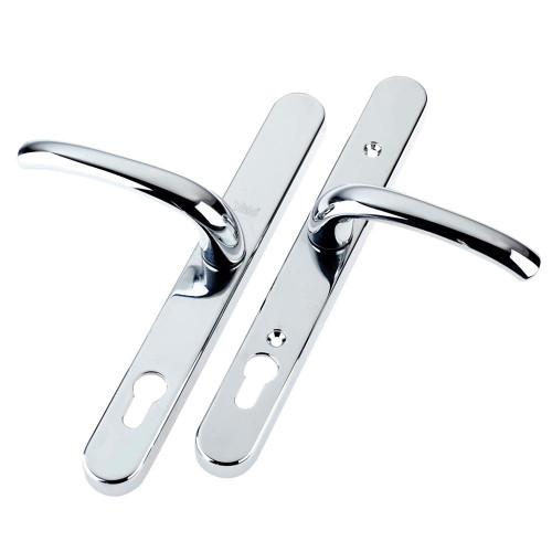 Yale UPVC Universal Replacement Door Handle - Polished Chrome image