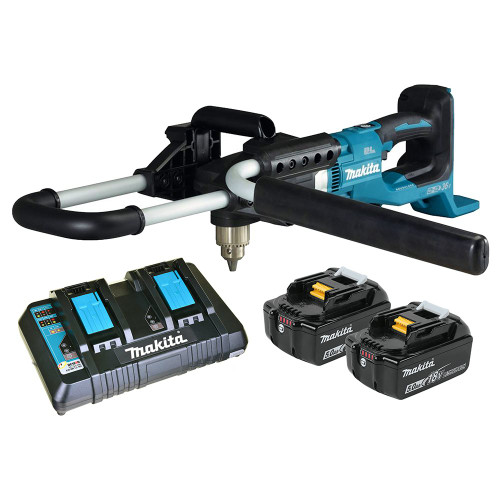 Makita 18 V Power Source KIT avec 2x Batteries 5 Ah + Chargeur double DC 18  RD