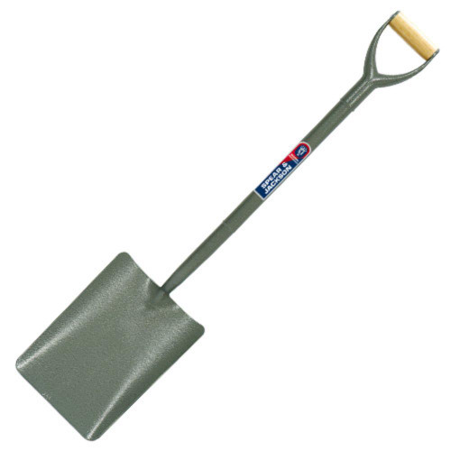 Spear & Jackson Tubular Steel Taper Mouth Shovel image