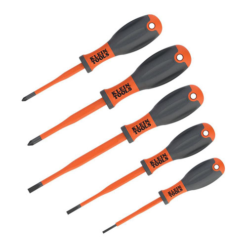 Klein Insulated 5-Pce Screwdriver Kit image