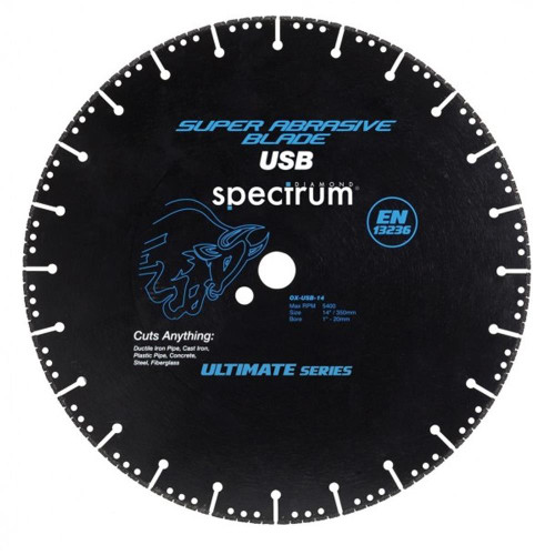 Spectrum 230mm USB Ultimate Metal Cutting Diamond Blade image