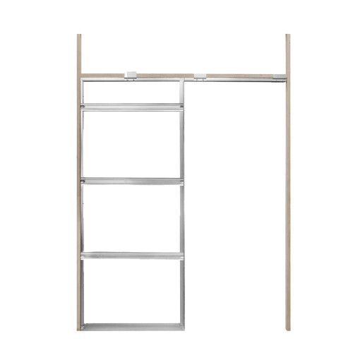 Rocket Door Frames Pocket Sliding Kit To Suit 686x1981 - Galv Steel image