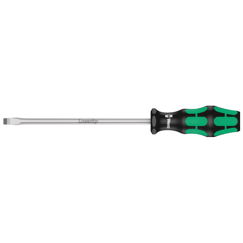Wera 344 Kraftform Plus Flared Slotted Screwdriver 8mm x 175mm image
