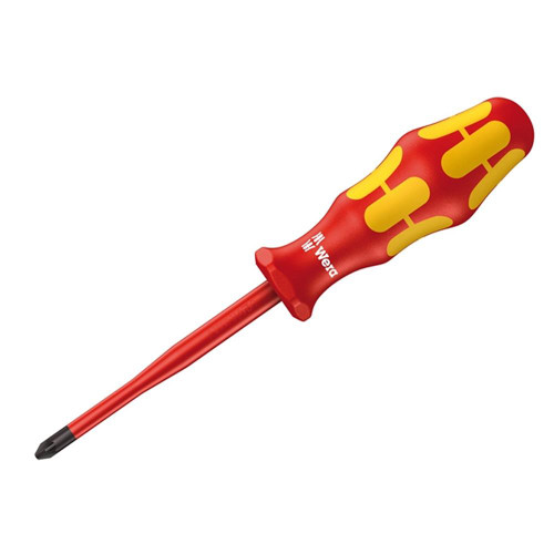 Wera 165IS PZ/S VDE Slimline Screwdriver 1/80 Kraftform Plus image
