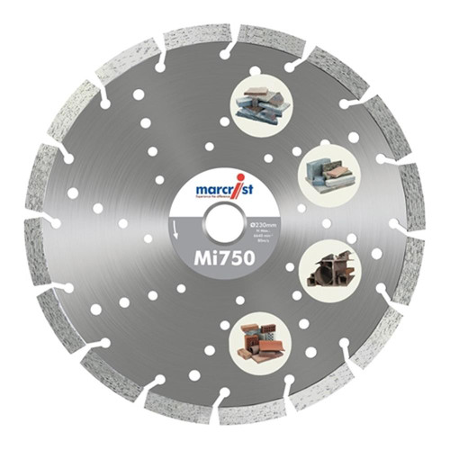 Marcrist Mi750 Long Life Universal Cut 230mm