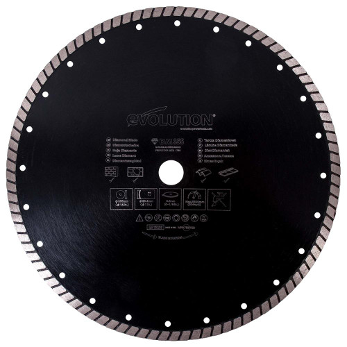 Evolution 355mm Diamond Blade image