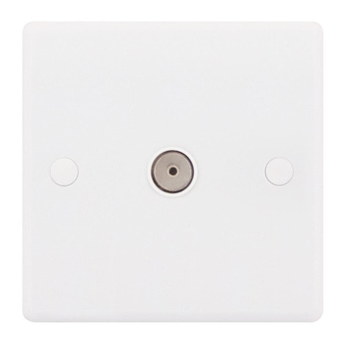 Selectric SSL535 Selectric TV/FM Socket 1 Gang TV Flush image Selectric SSL535 Selectric TV/FM Socket 1 Gang TV Flush image